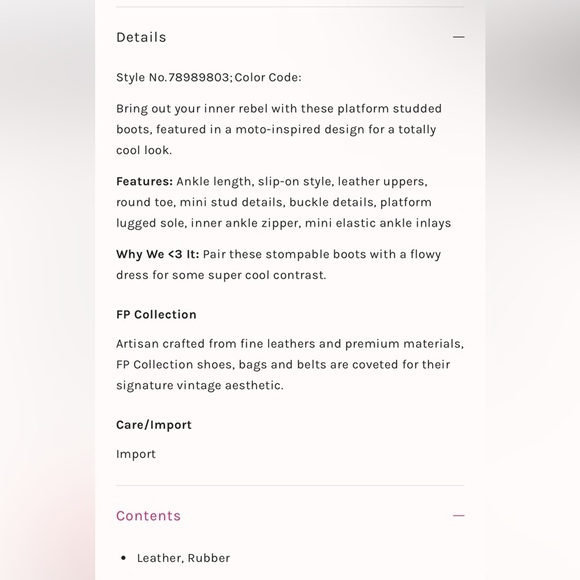 Free People Ludlow Studded Moto Boot Size 39 or 9 NWT - Picture 5 of 15